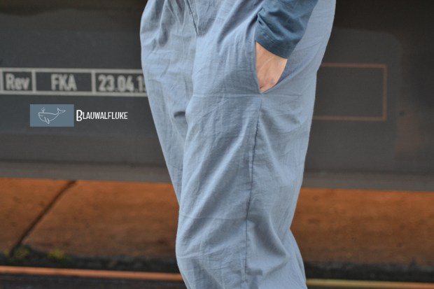 Blauwalfluke Pumphose Kairo Hummelhonig Detail 120dpi DSC_0631